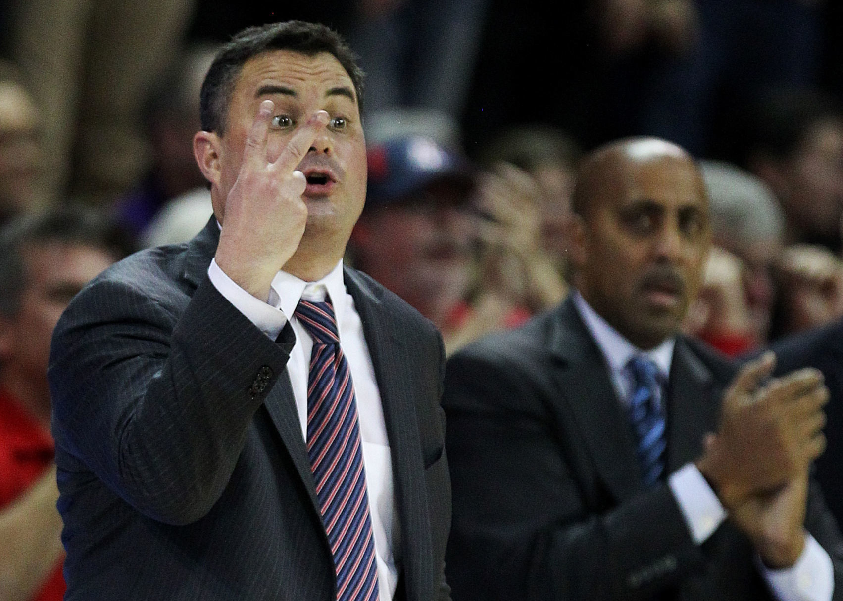 No. 9 Arizona Wildcats vs. Washington Huskies college basketball (copy)